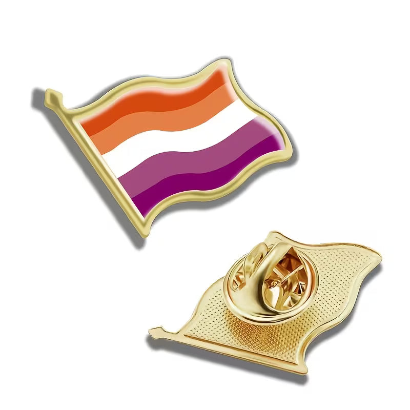 Pride flag pin - Lesbian flag
