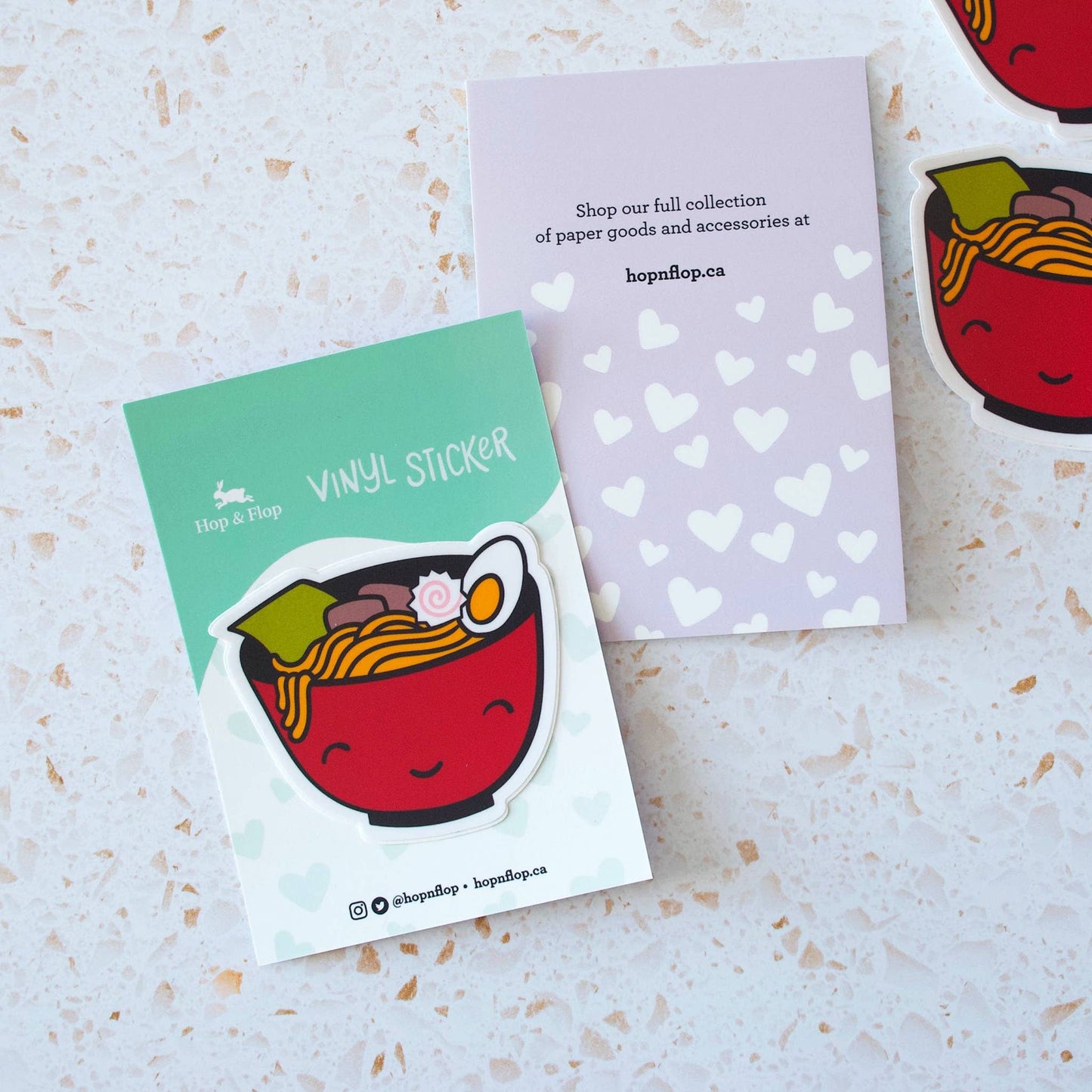 Ramen Noodle Bowl Vinyl Sticker