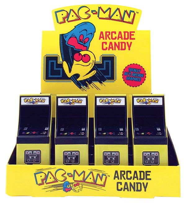 Pac-Man Arcade Candy Tin, Boston America