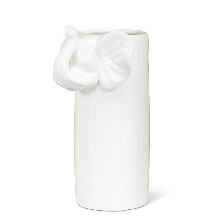 Elephant face vase
