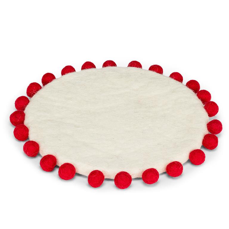 Pompom Edge Trivet