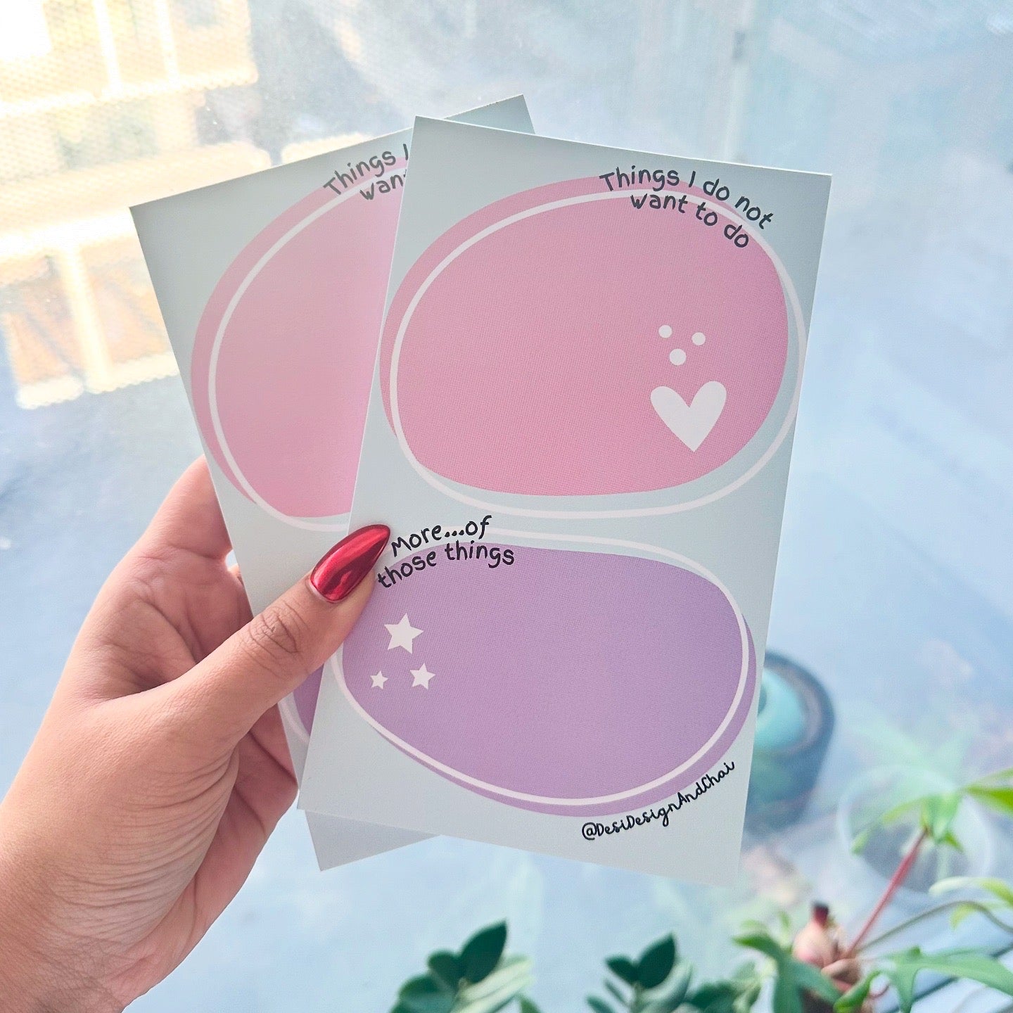 “Things i dont want to do” notepad