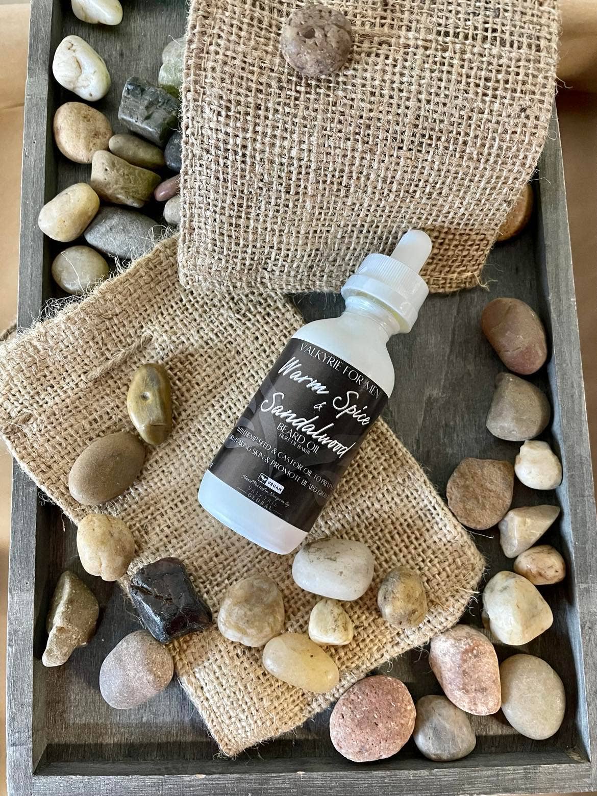 Warm Spice & Sandalwood - Beard Oil