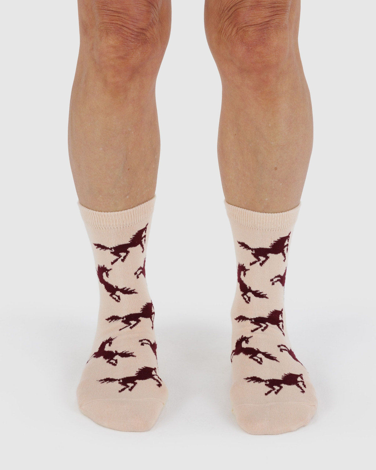 Baggu - Crew Sock Horses