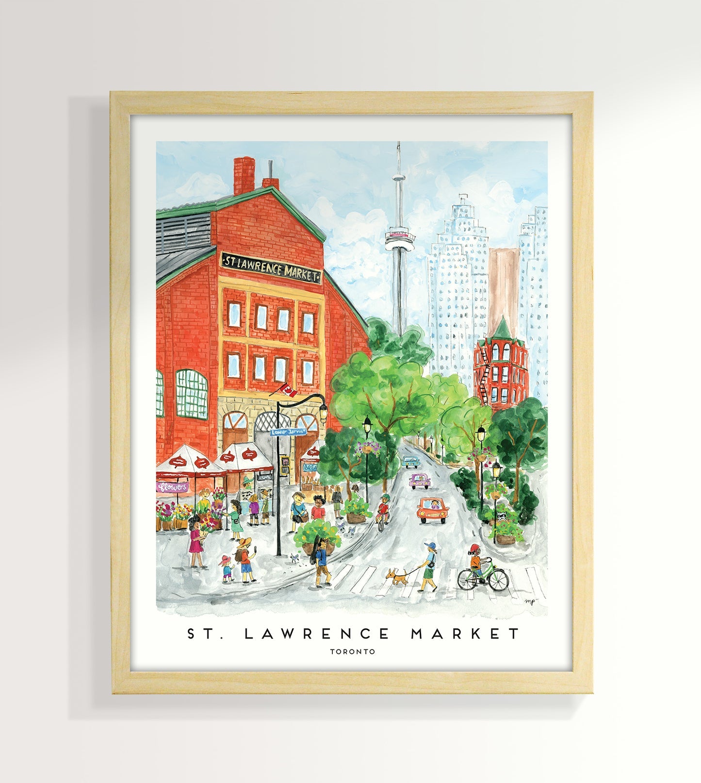 Toronto St. Lawrence Market 8x10 inch Art Print Regular price