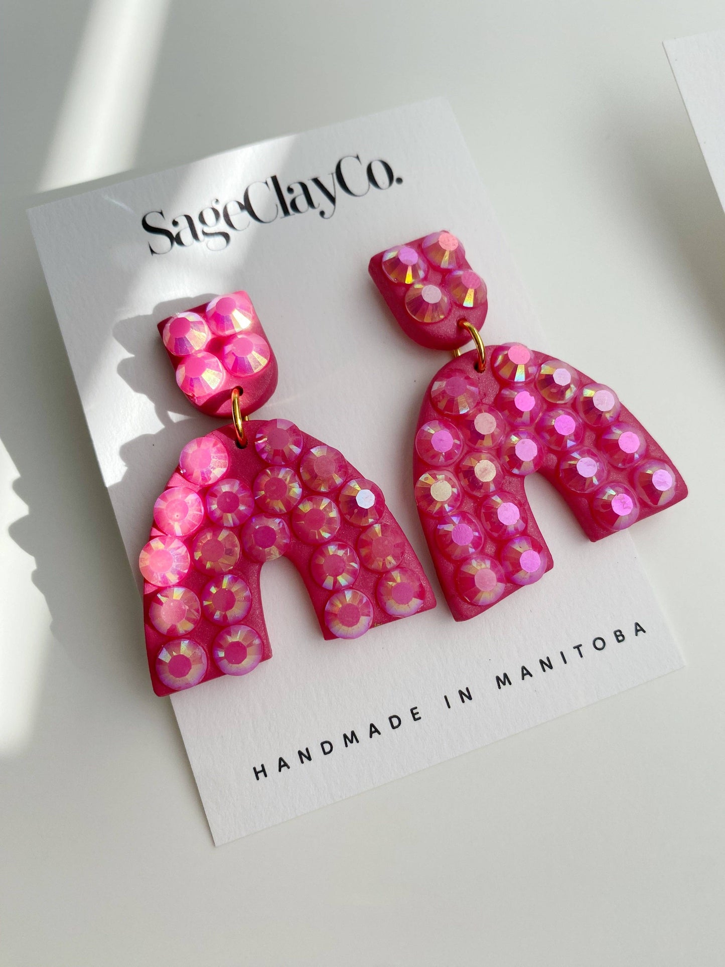 Sageclayco - Taylor Swift Lover Inspired |Polymer Clay Earrings