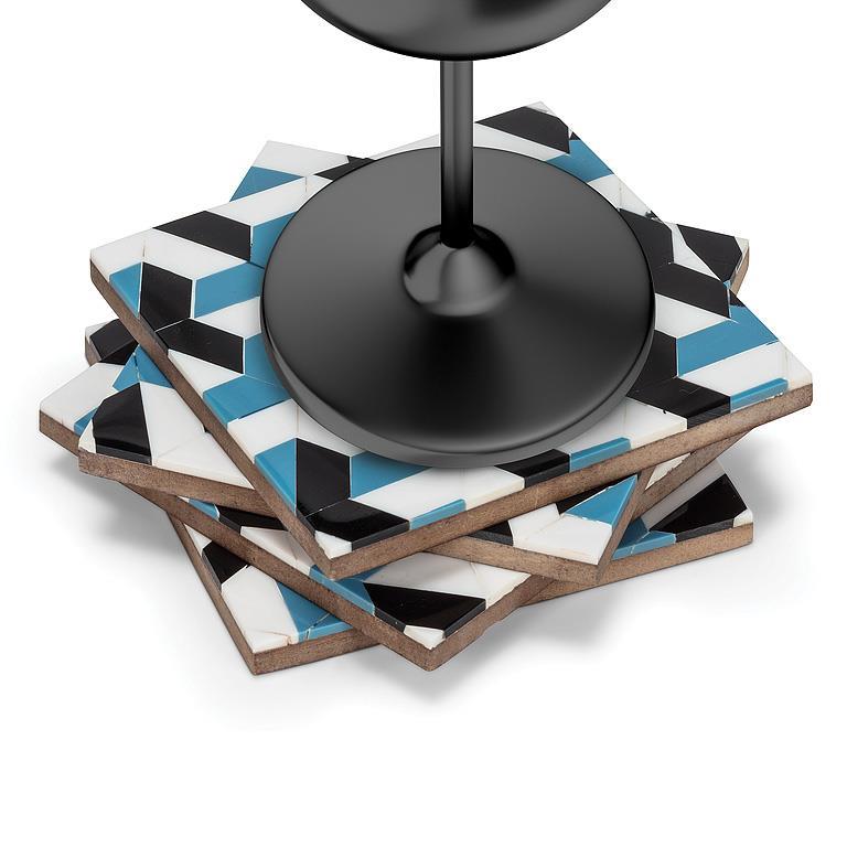 Mosaic Coasters. Set of 4
