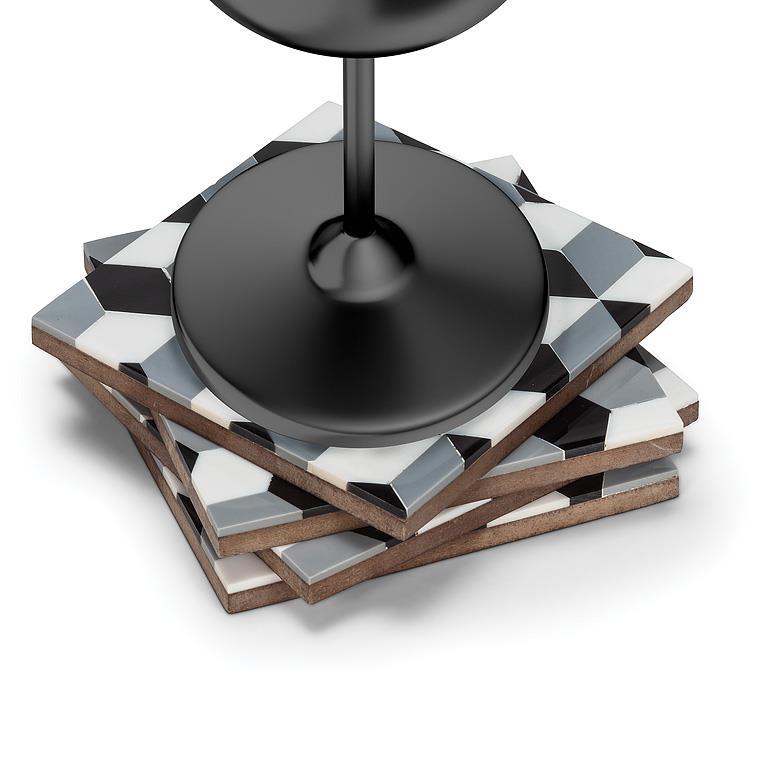 Mosaic Coasters. Set of 4