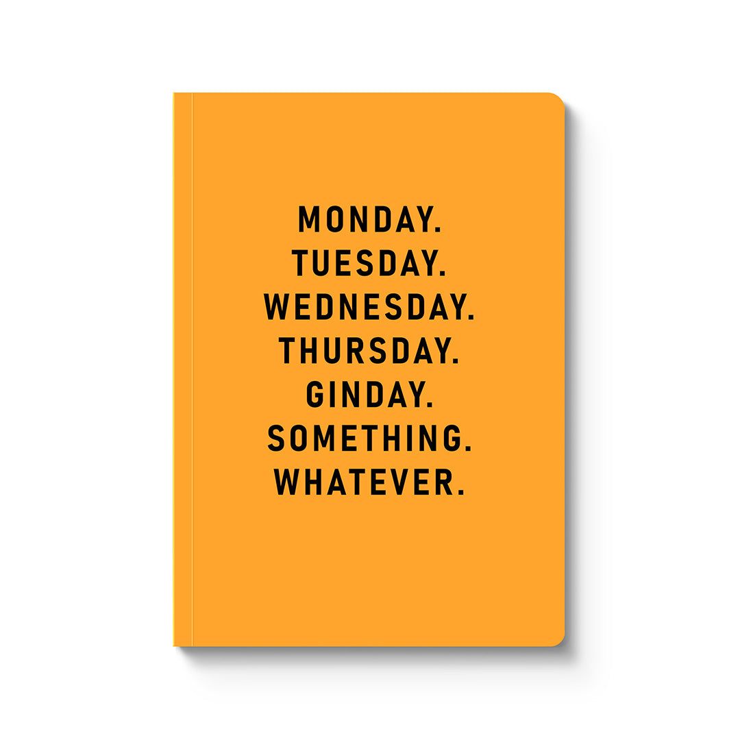 Mighty Bitey Whitey A5 Paperback Notebook (Copy)