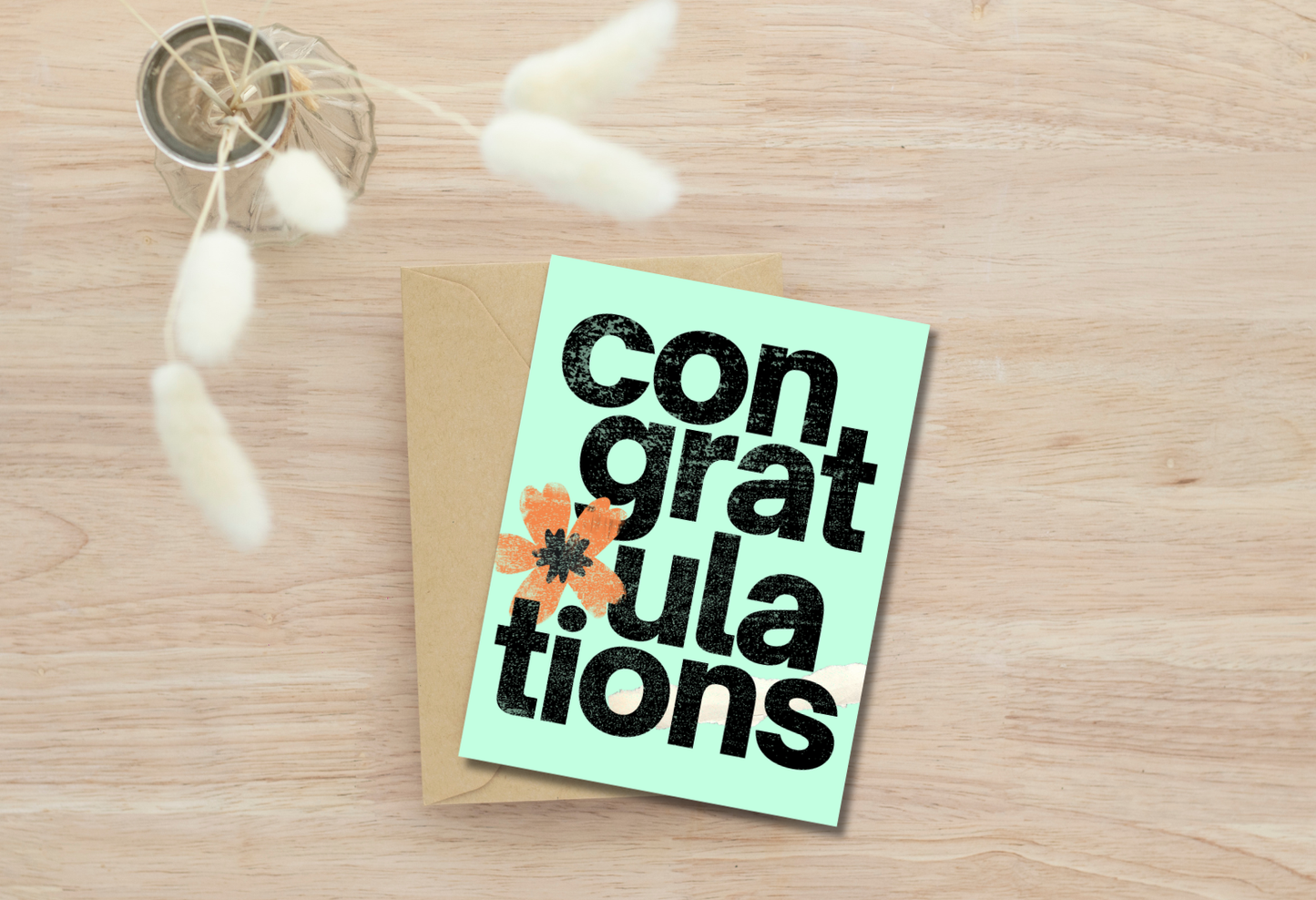 Congratulations - greeting card