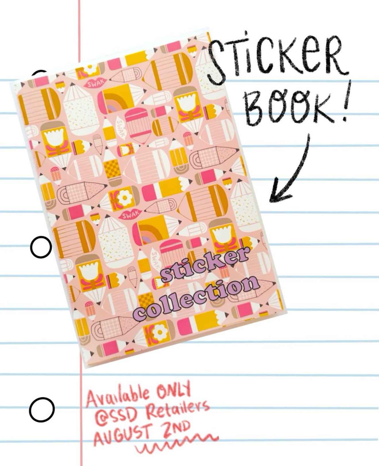 Stationery store day ‘25 sticker book SSD