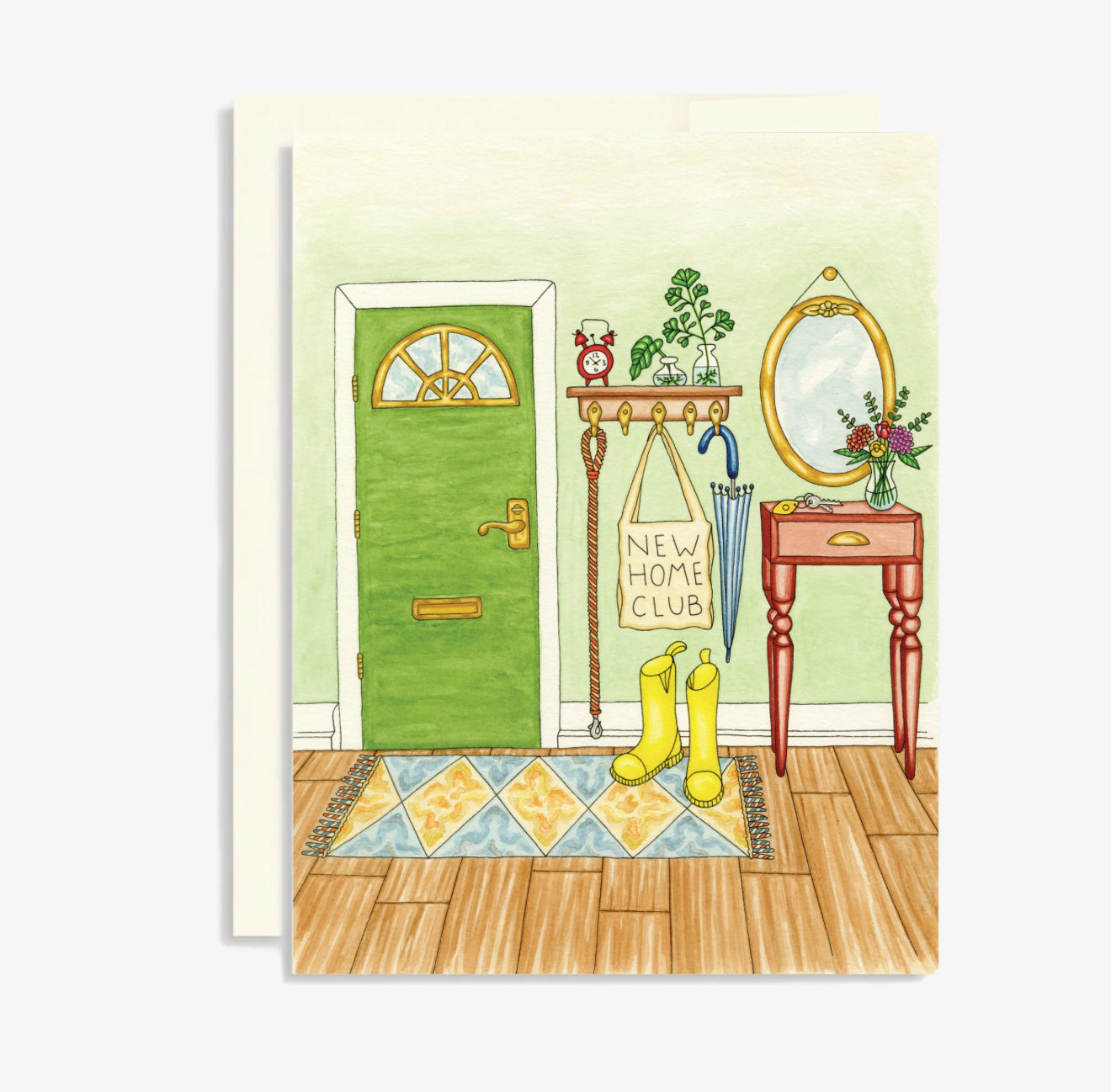 New home greeting card