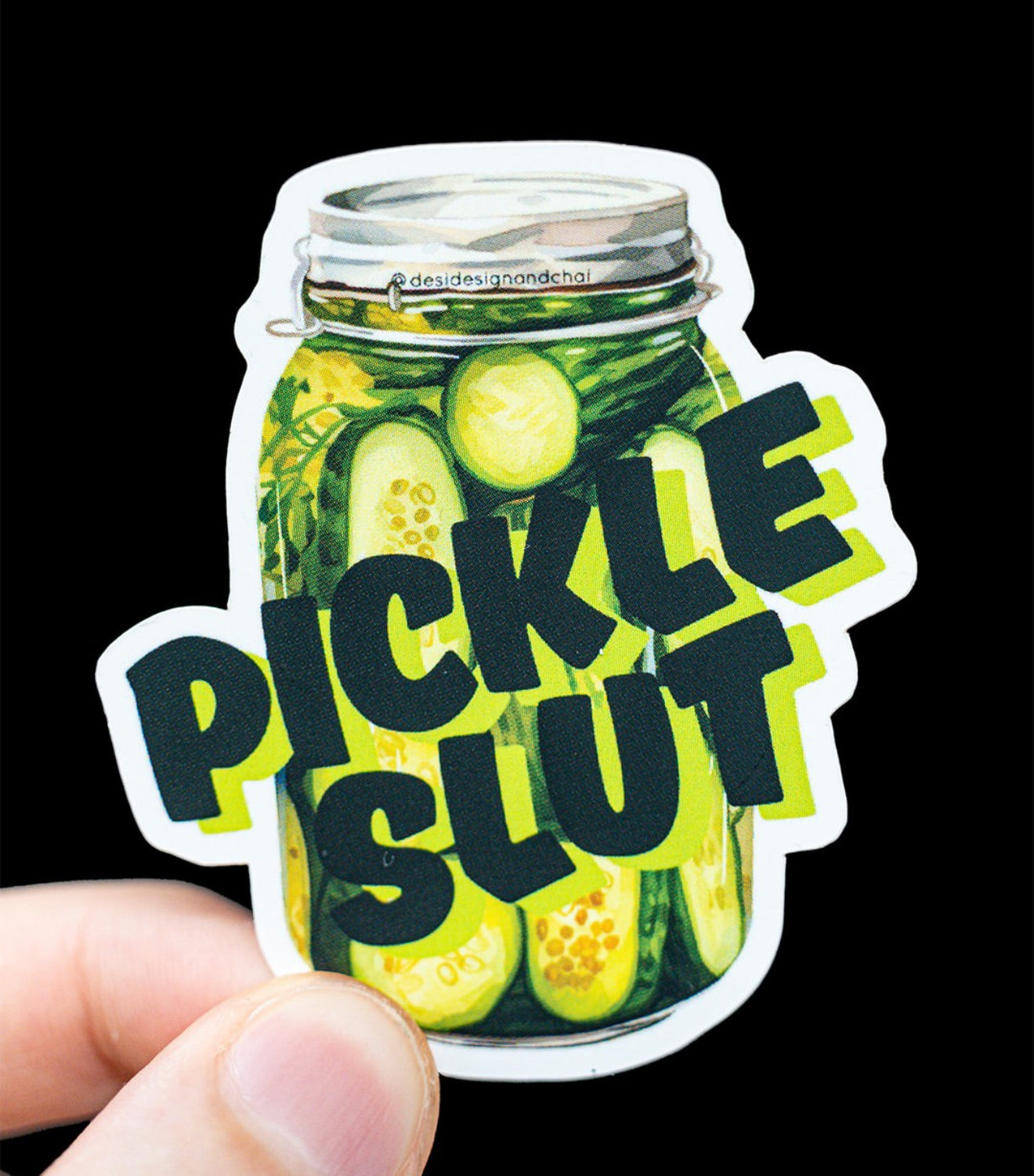 Pickle slut- Matte Vinyl Sticker