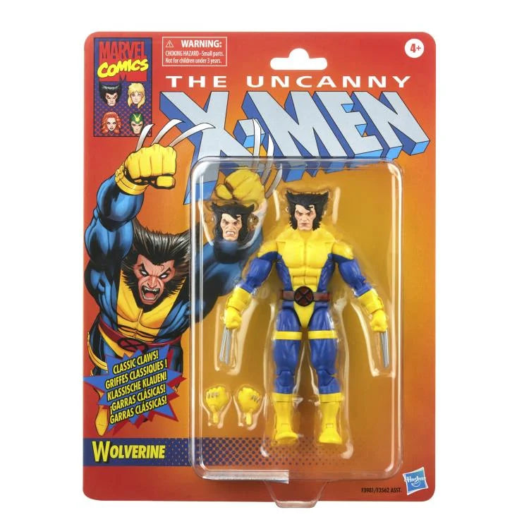 The Uncanny X-Men Marvel Legends Retro Collection Wolverine Action Figure