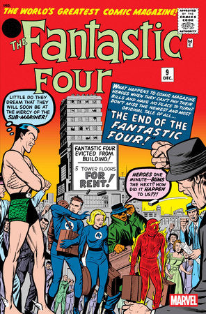 FANTASTIC FOUR #9 FACSIMILE FOIL EDITION