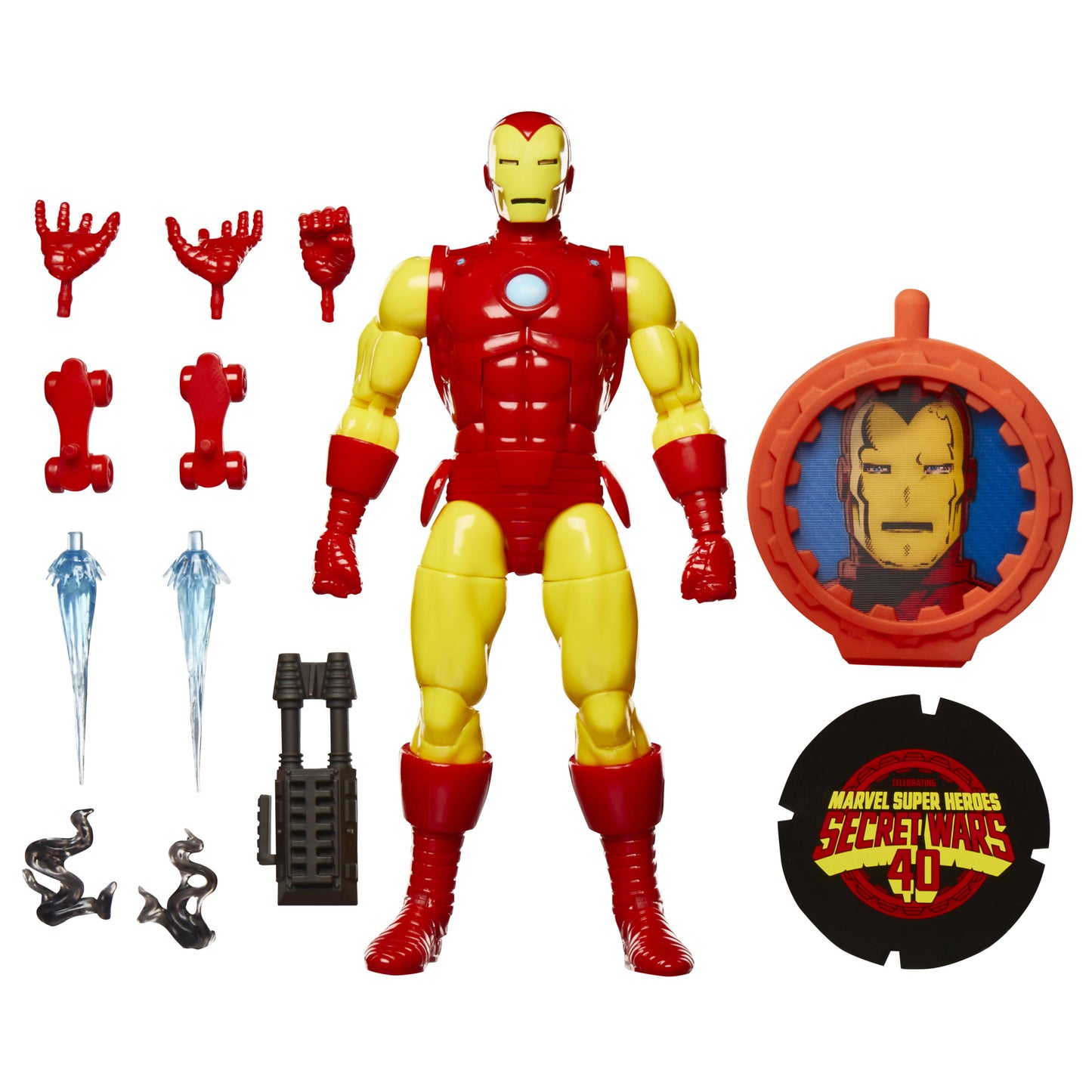 MARVEL LEGENDS SECRET WARS 6IN IRON MAN AF