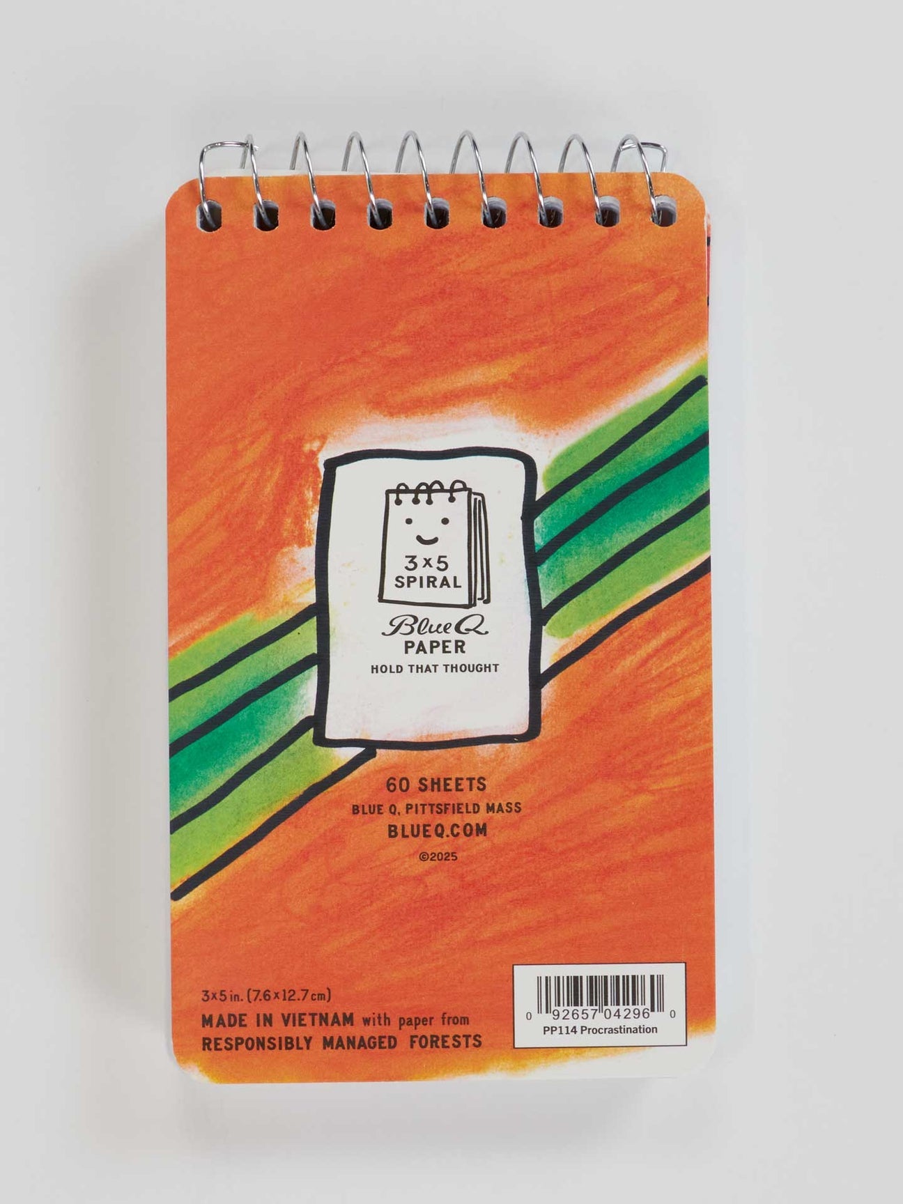 The Art Of Procrastination. Have You Seen My Pencil? No, My Good Pencil 3x5 Spiral Notebook