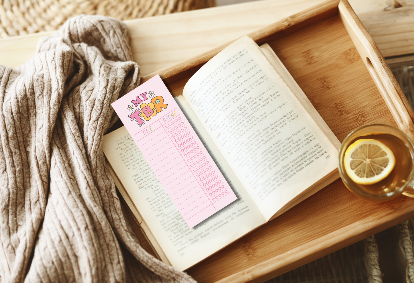 TBR List Bookmark