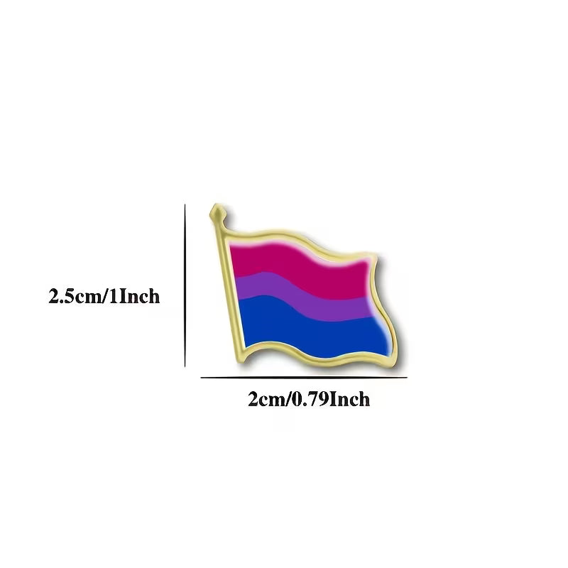 Pride flag pin - Bisexual flag