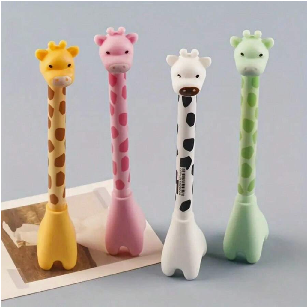 Giraffe gel pens