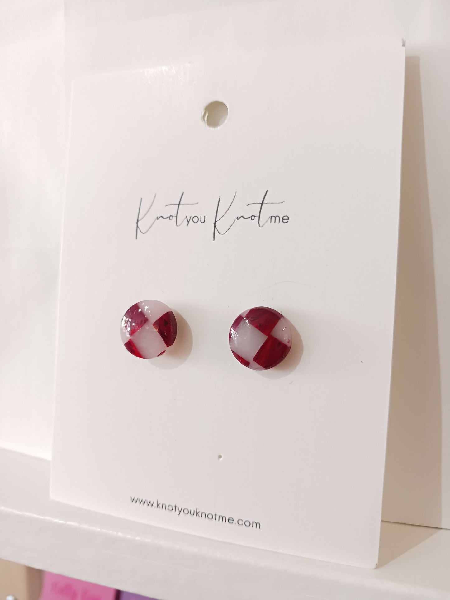 Stud earrings