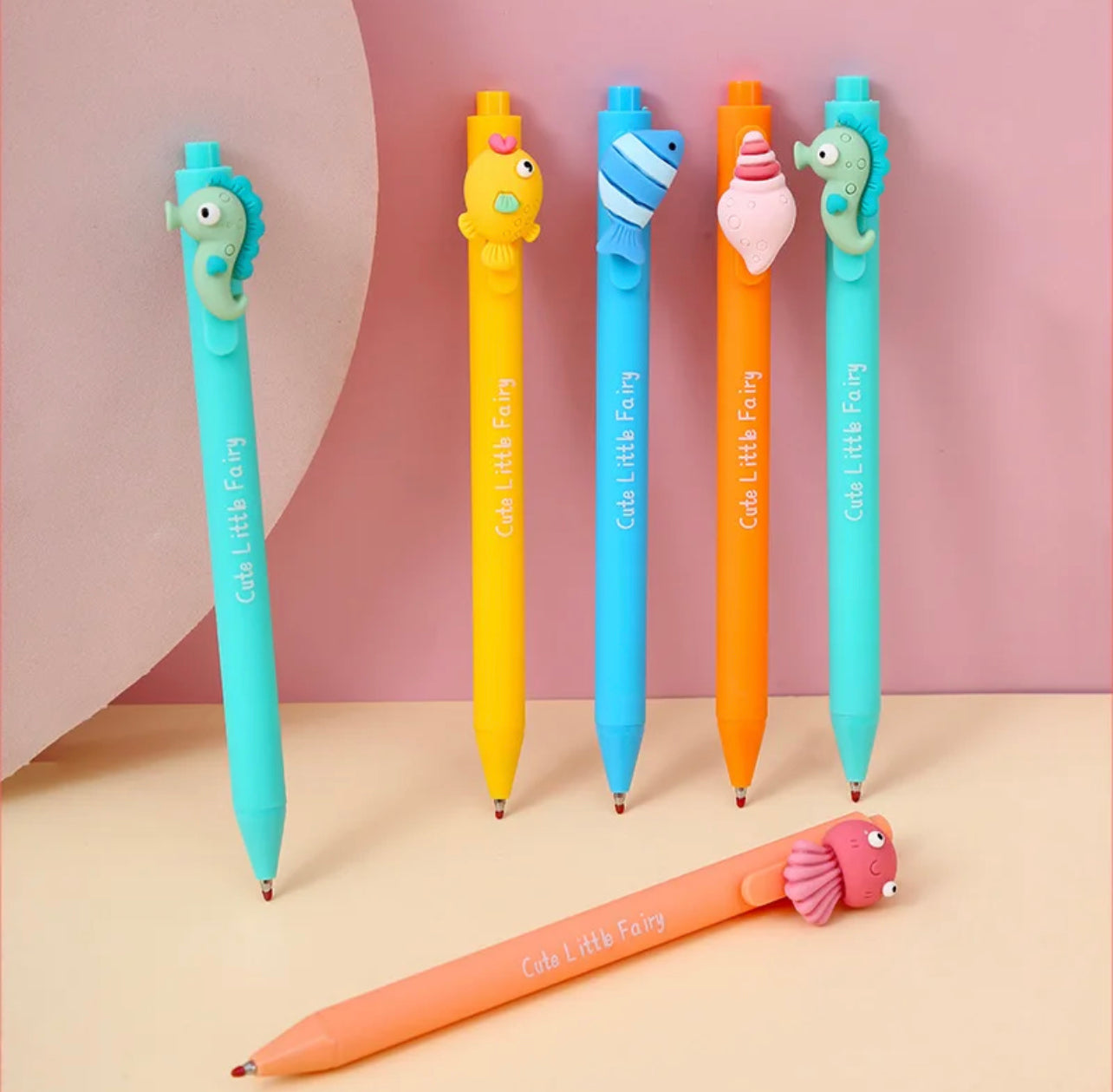 Cute sea creatures gel pen