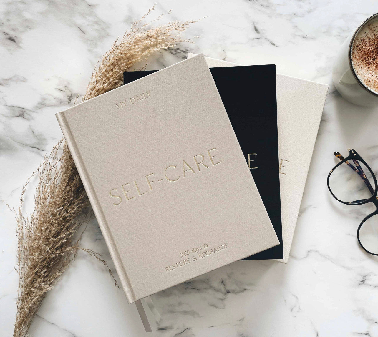 My Daily Self-Care (Pebble) intentions and gratitude journal