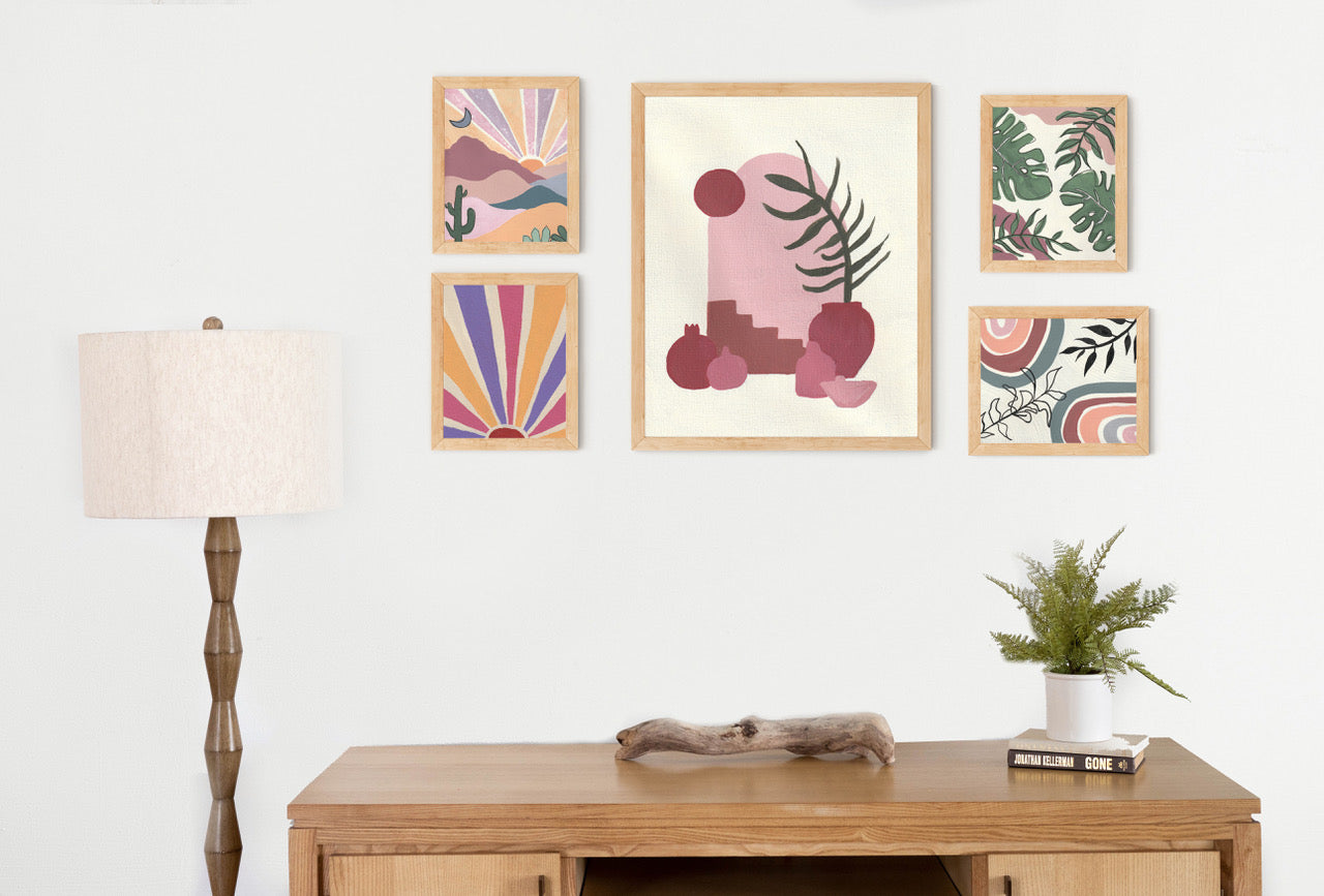 "The Wanderer"-Boho print