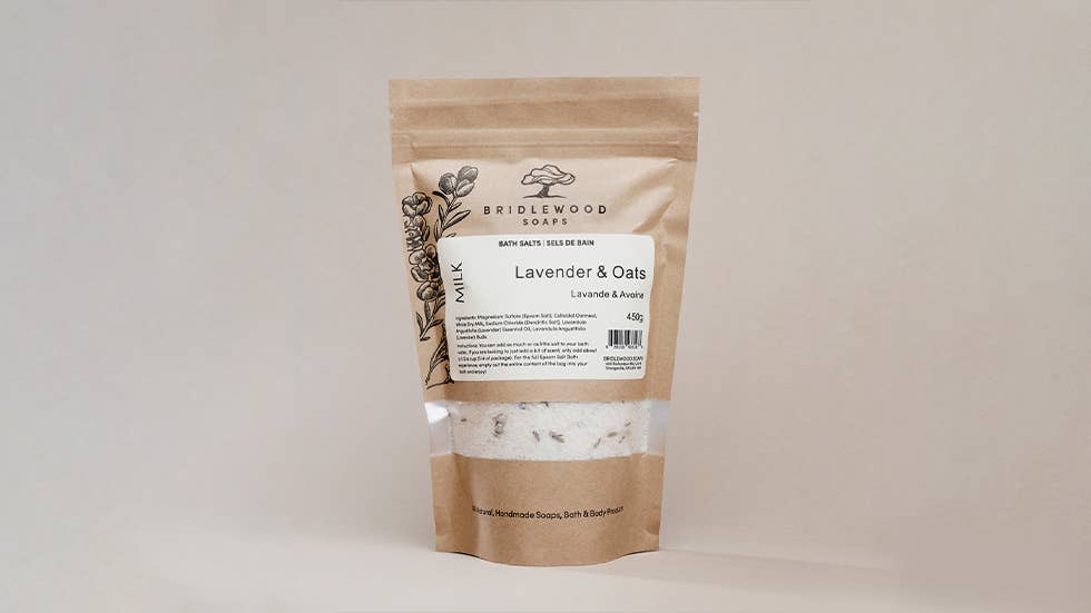 Milk - Lavender & Oats Bath Salts