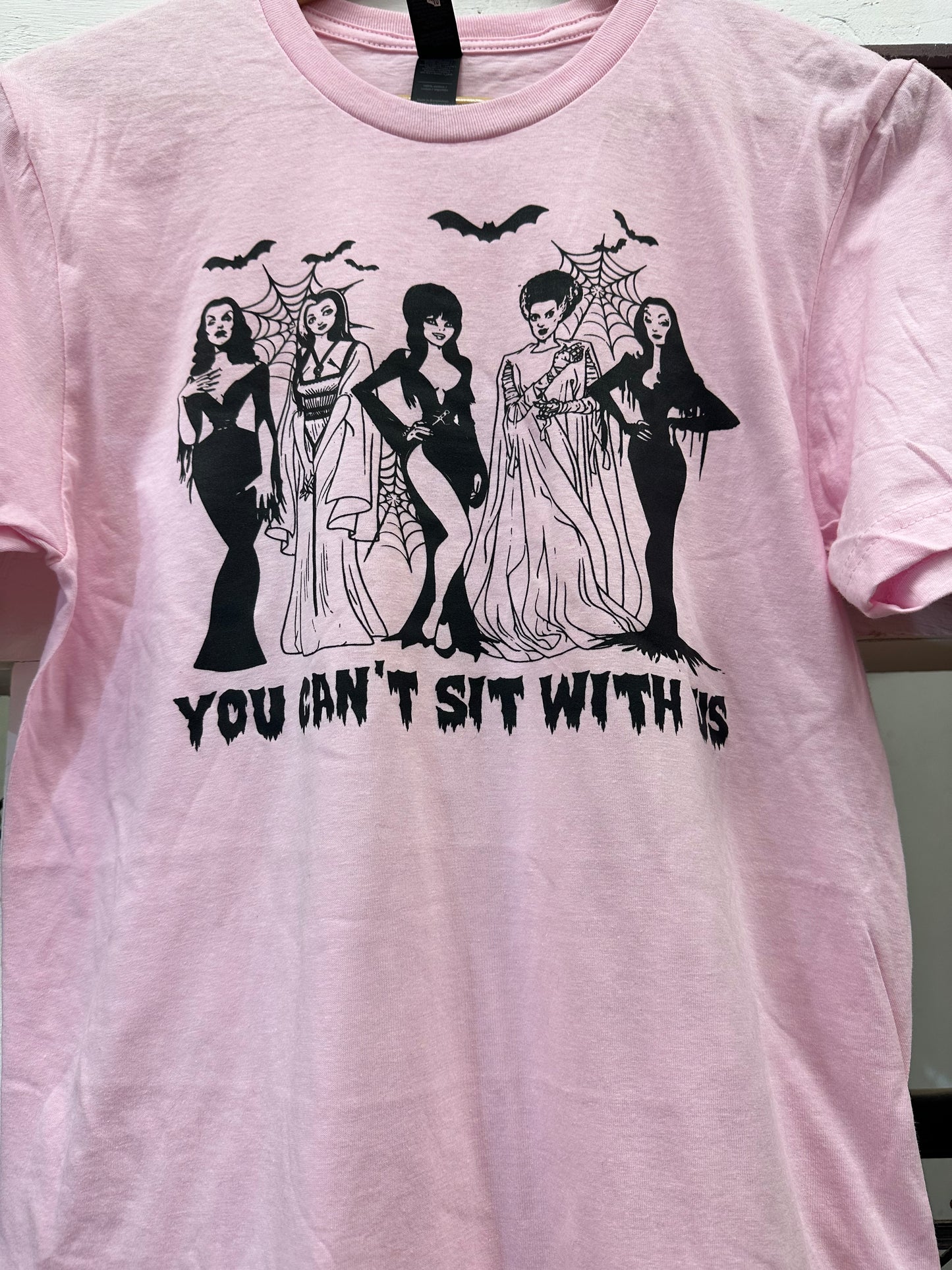 You cant sit with us “villains” crewneck and tshirt