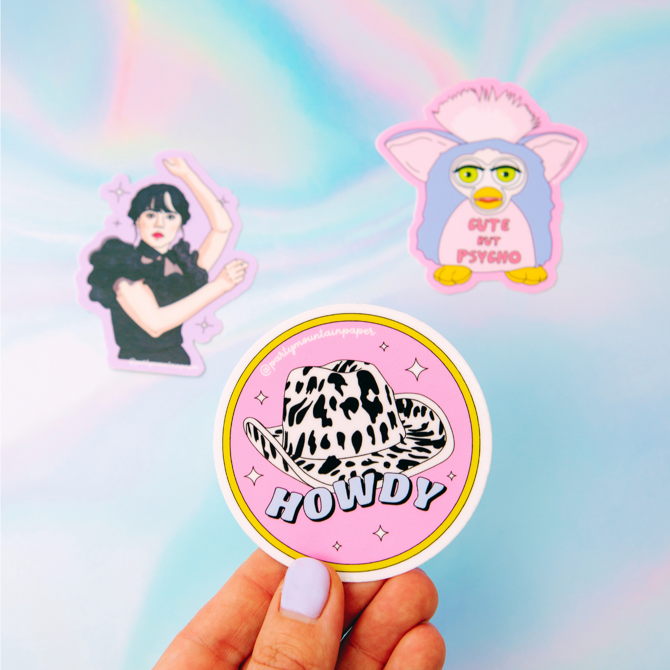 Howdy Hat Sticker |