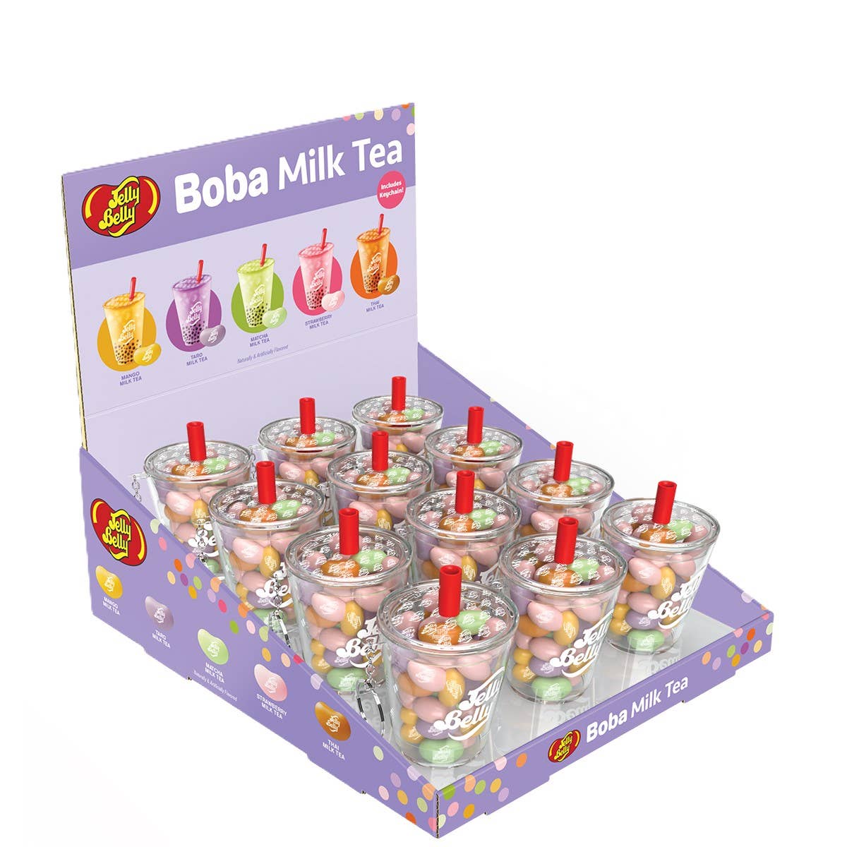 Jelly Belly Boba Milk Tea Mini Cup, 2.65oz