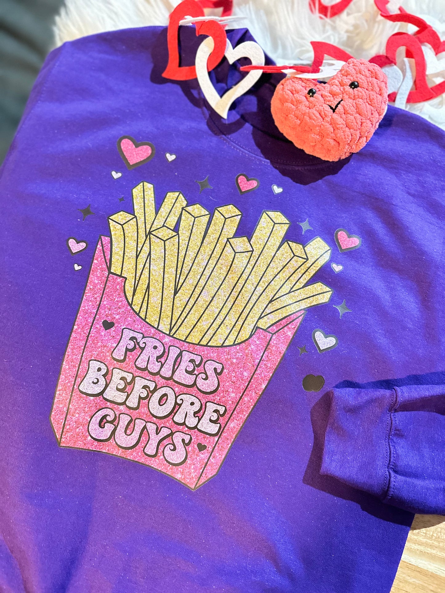 Fries before guys crewneck