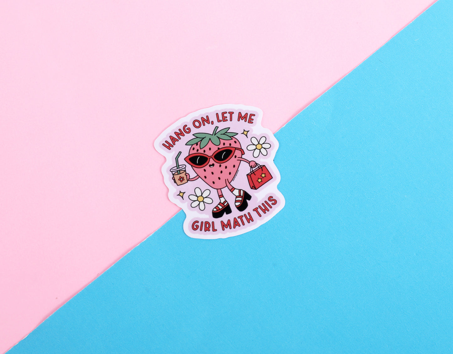 Girl Math sticker