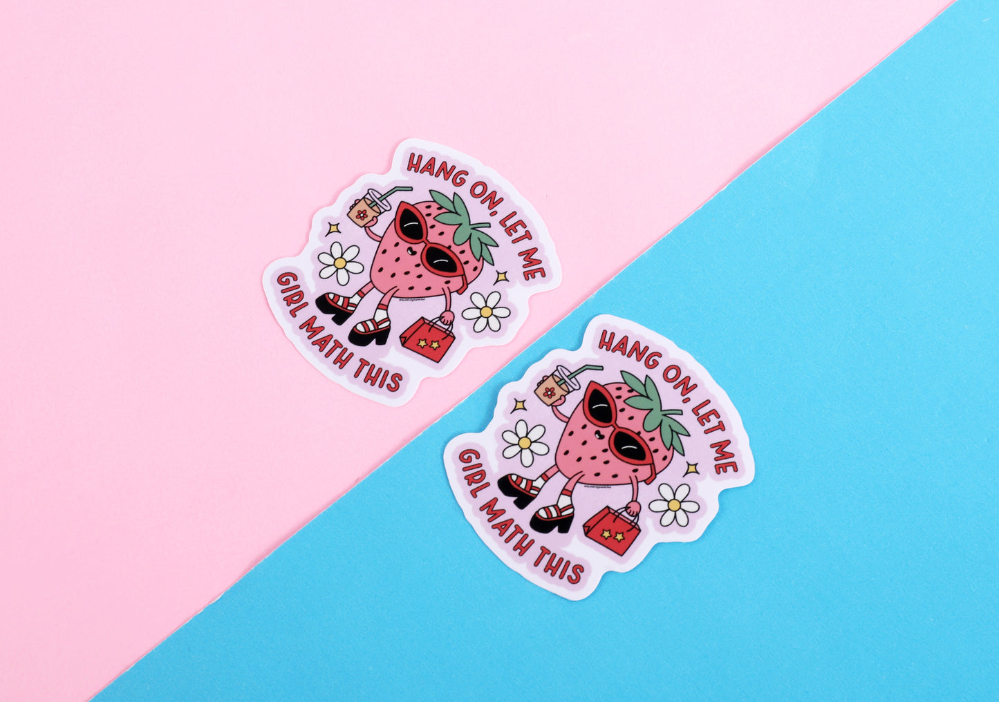 Girl Math sticker