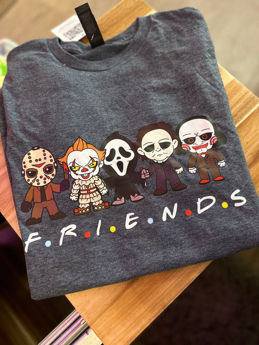 Scary movies friends Tshirt