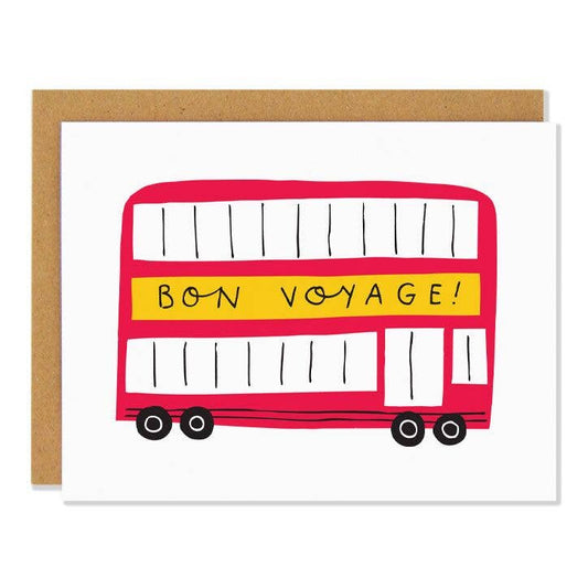 Badger & Burke - Bon Voyage Card