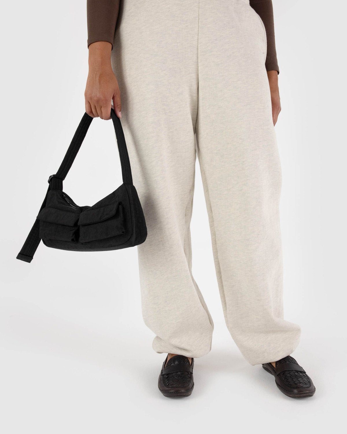 Baggu - Black Cargo Shoulder Bag