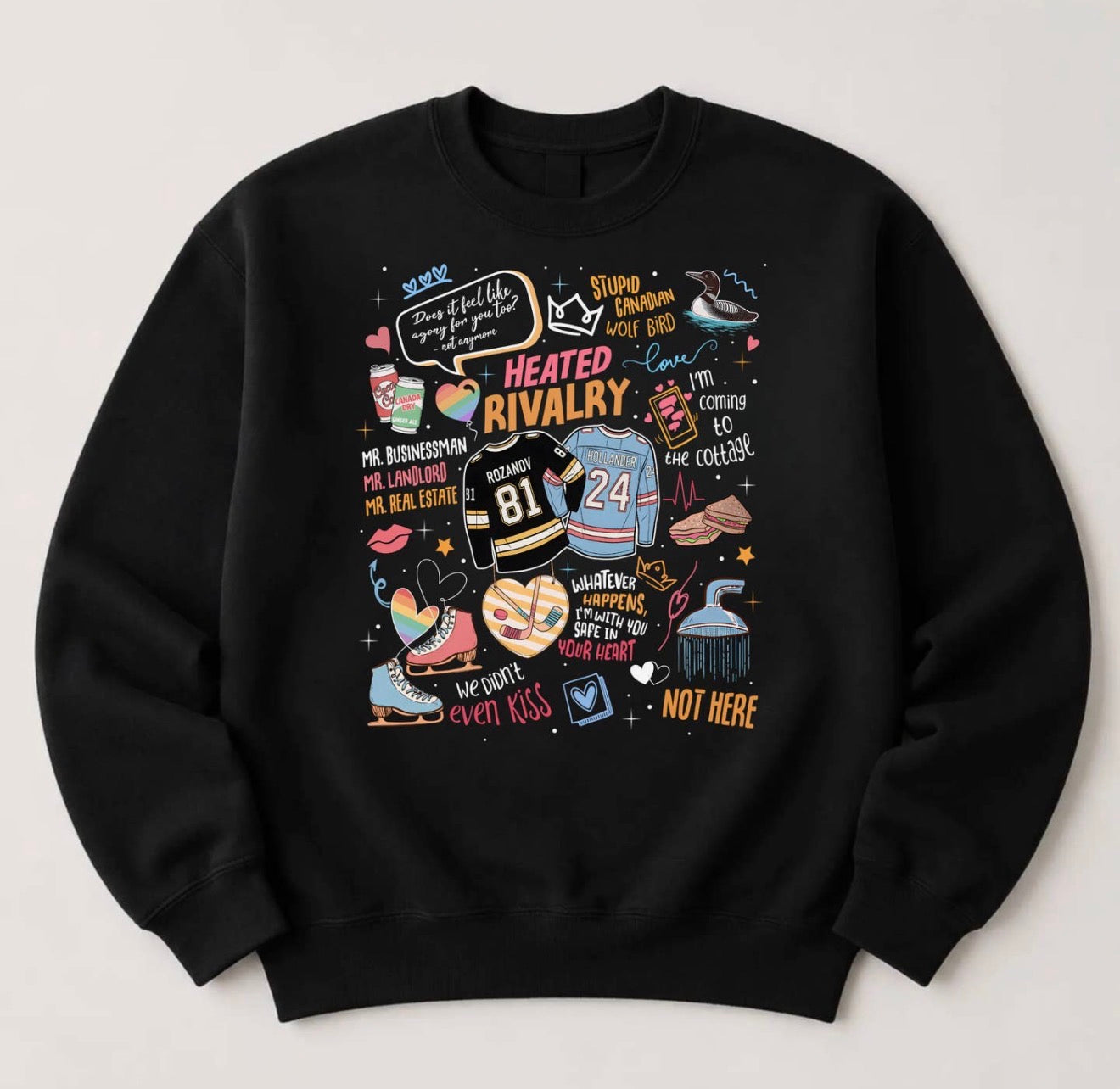 Heated rivalry | hockey romance sweatshirt and Tshirt