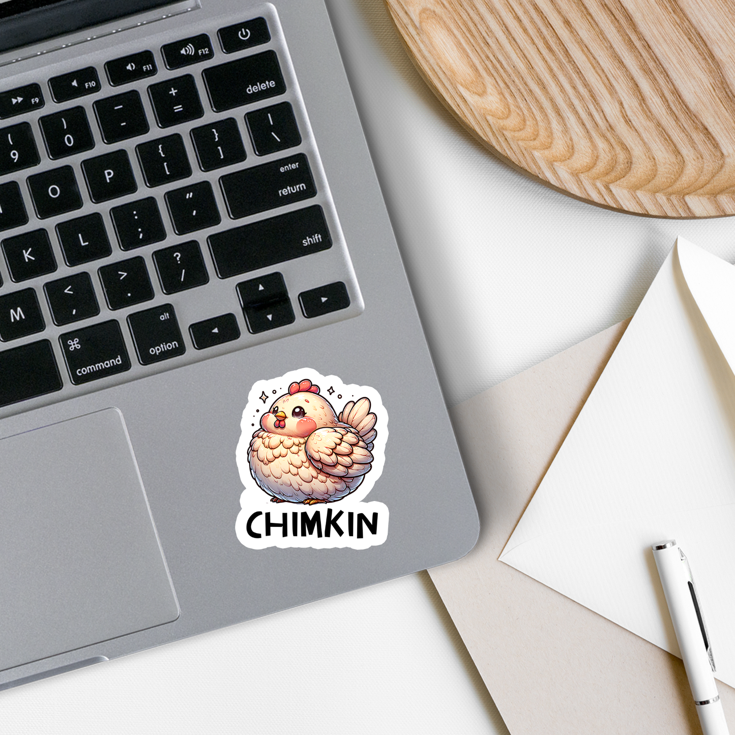 Chimkin Chicken | Funny | Waterproof Sticker | 3"