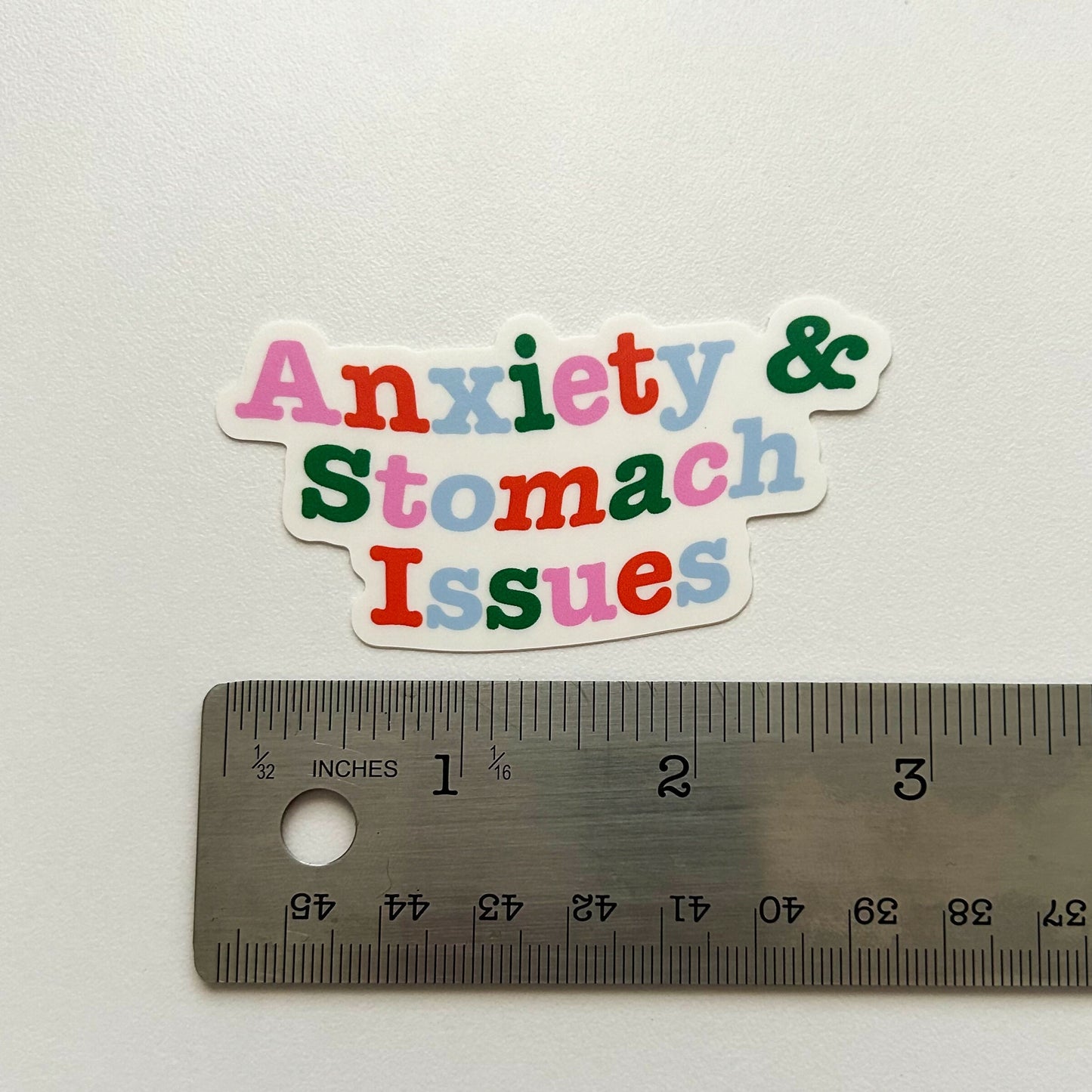 DMB 301 - Anxiety & Stomach Issues Vinyl Sticker