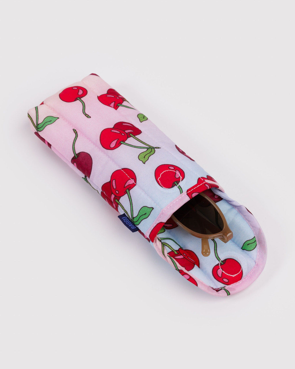 Baggu - Puffy Glasses Sleeve  - Cherries