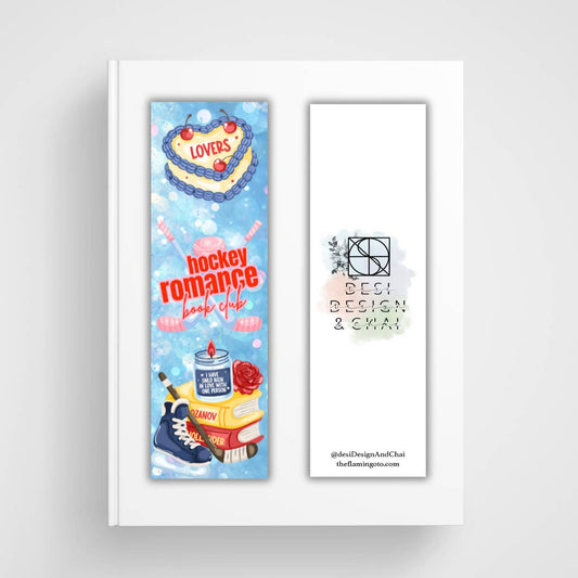 Heated rivalry, hockey romance, book club Bookmark