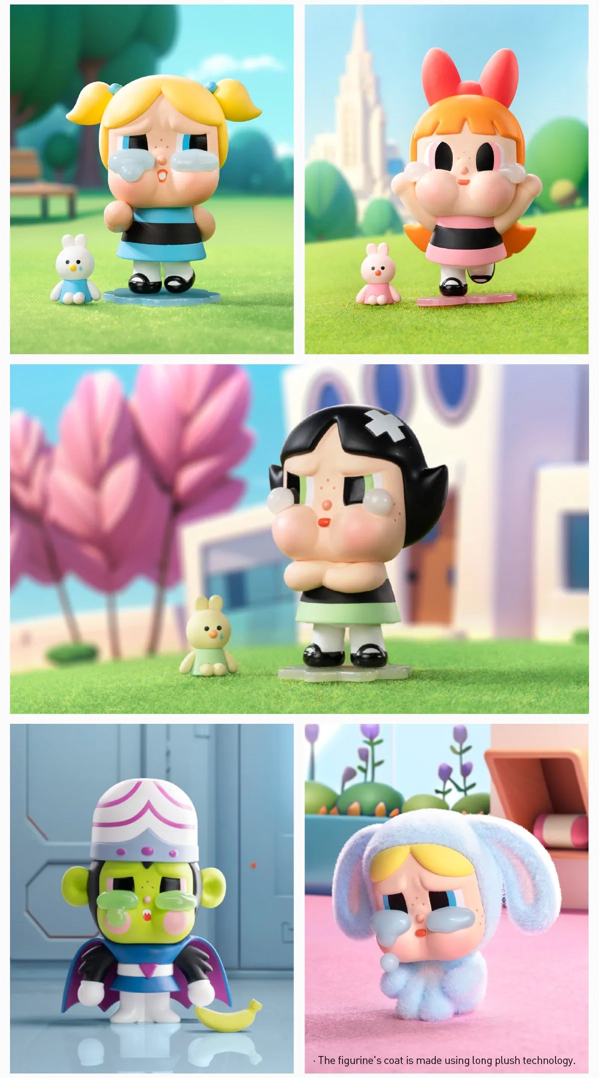 CRYBABY × Powerpuff Girls Series Figures