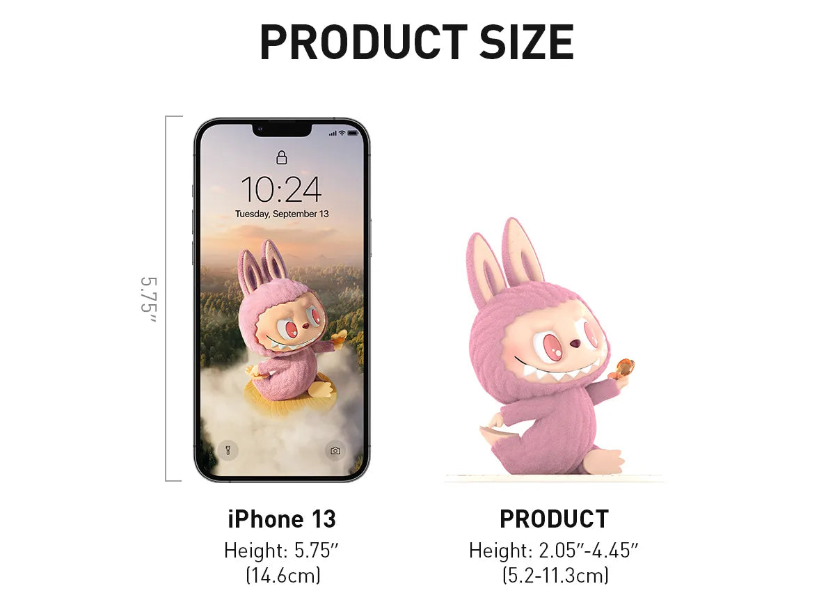 THE MONSTERS - Labubu Lazy Yoga Series Figures-Copy