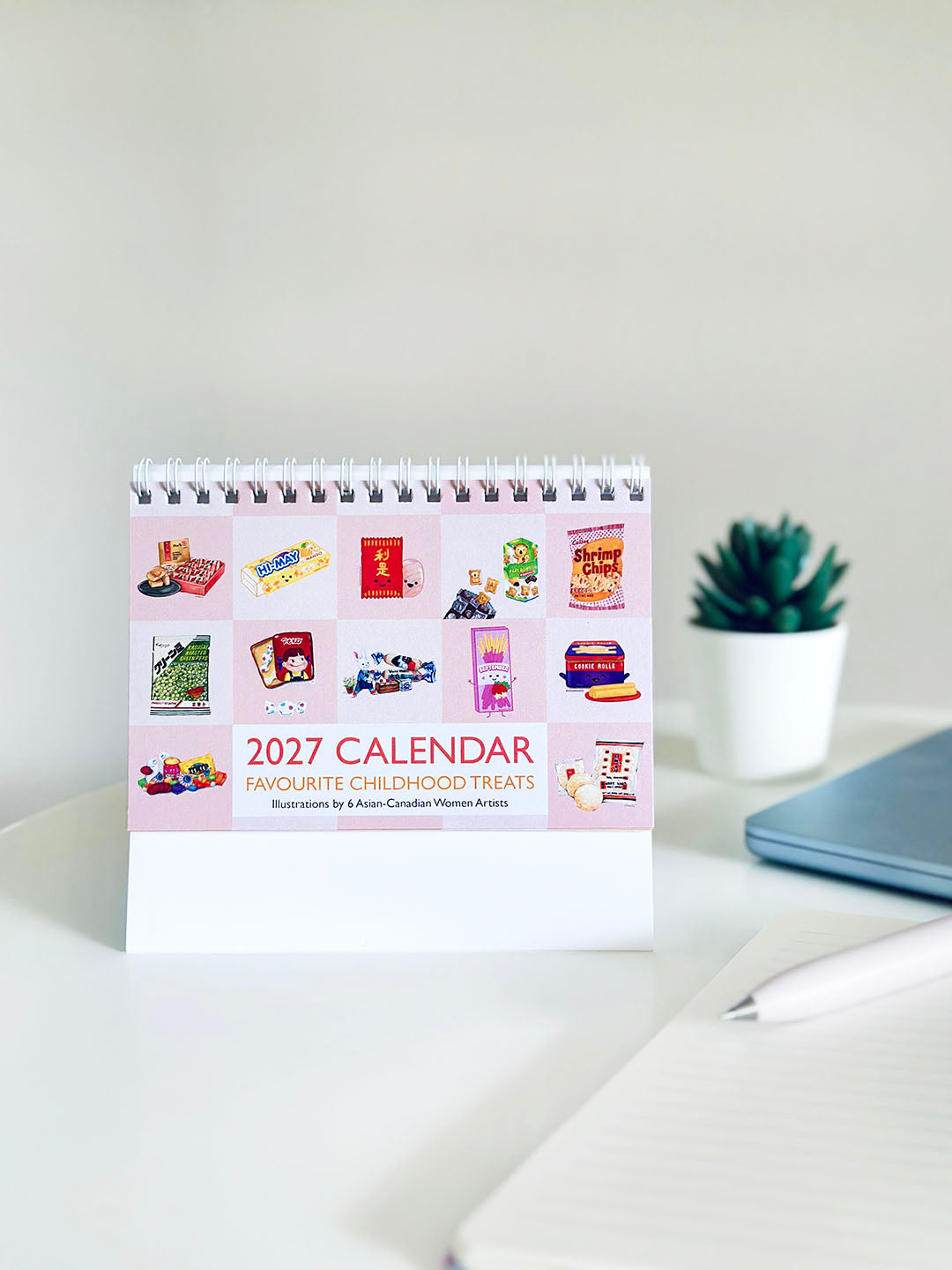 2027 Desk Calendar