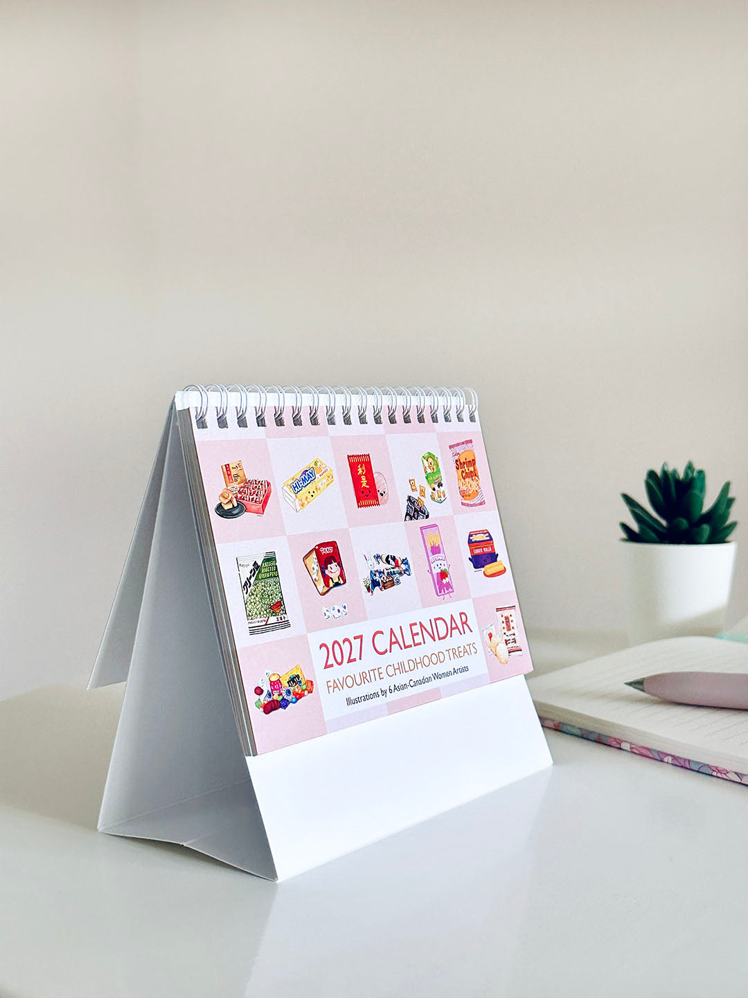 2027 Desk Calendar