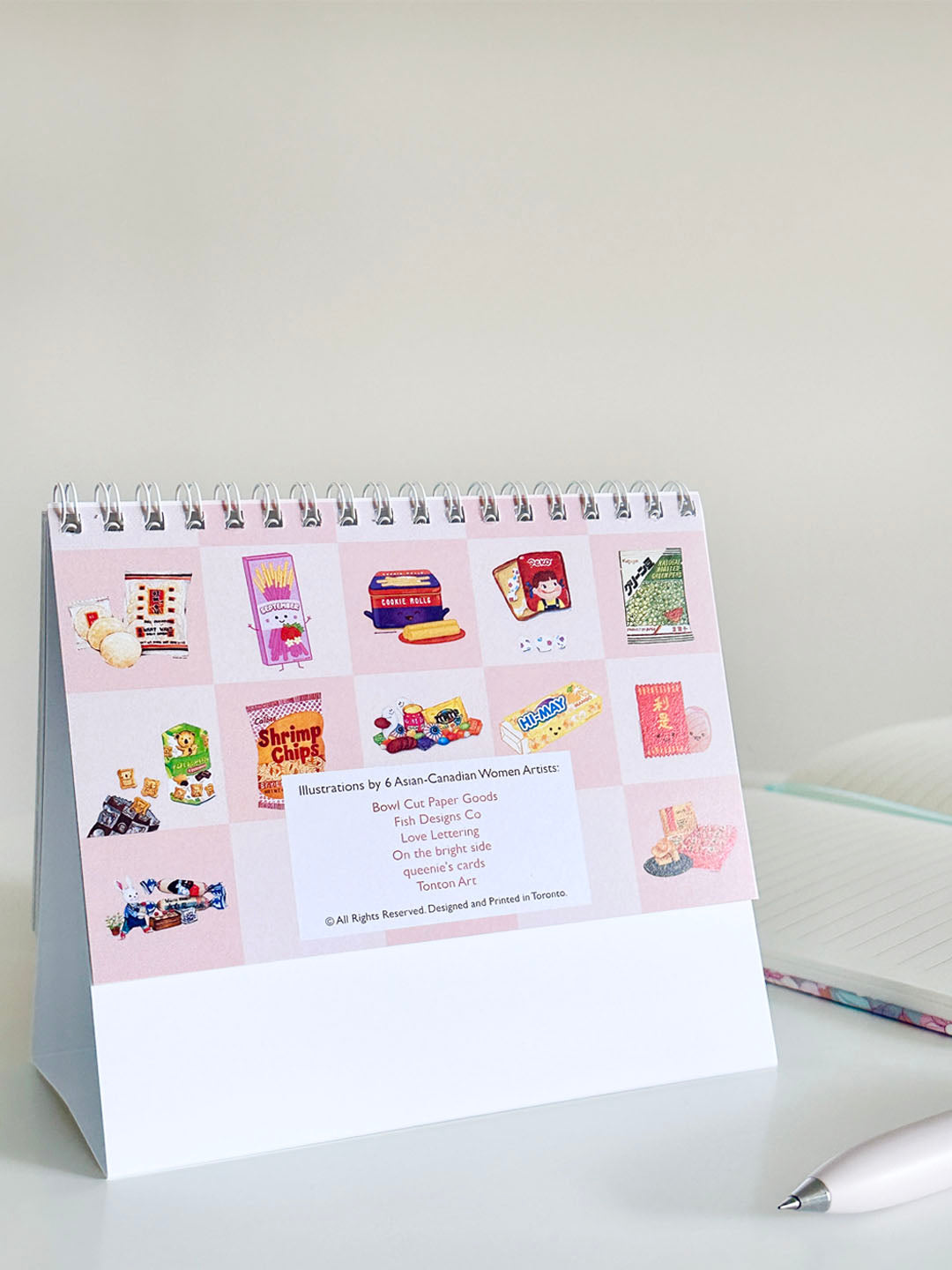 2027 Desk Calendar
