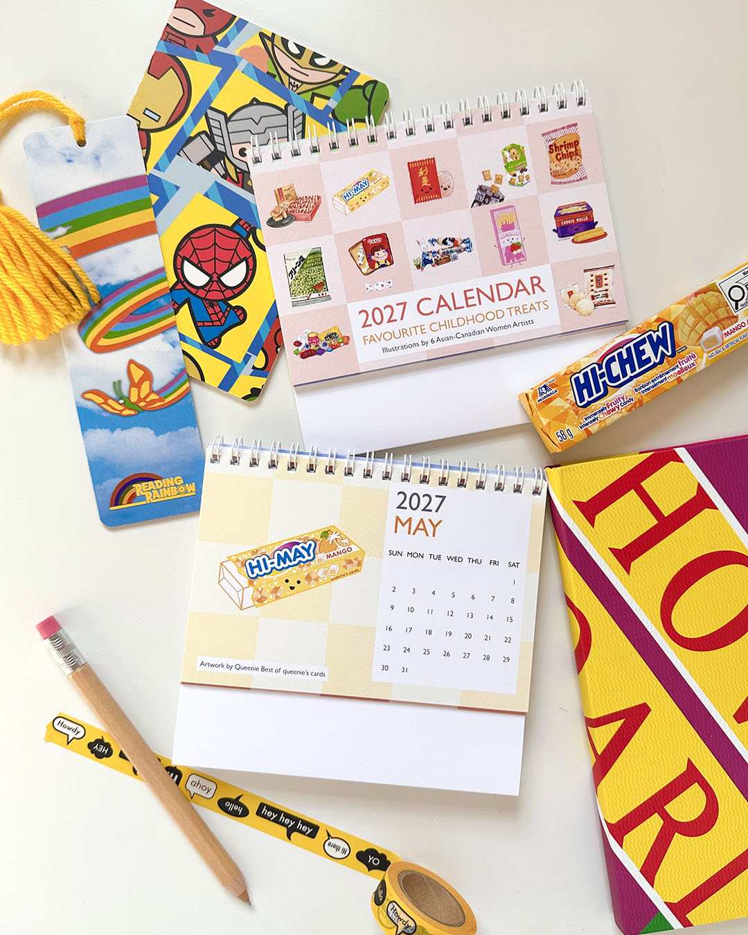 2027 Desk Calendar