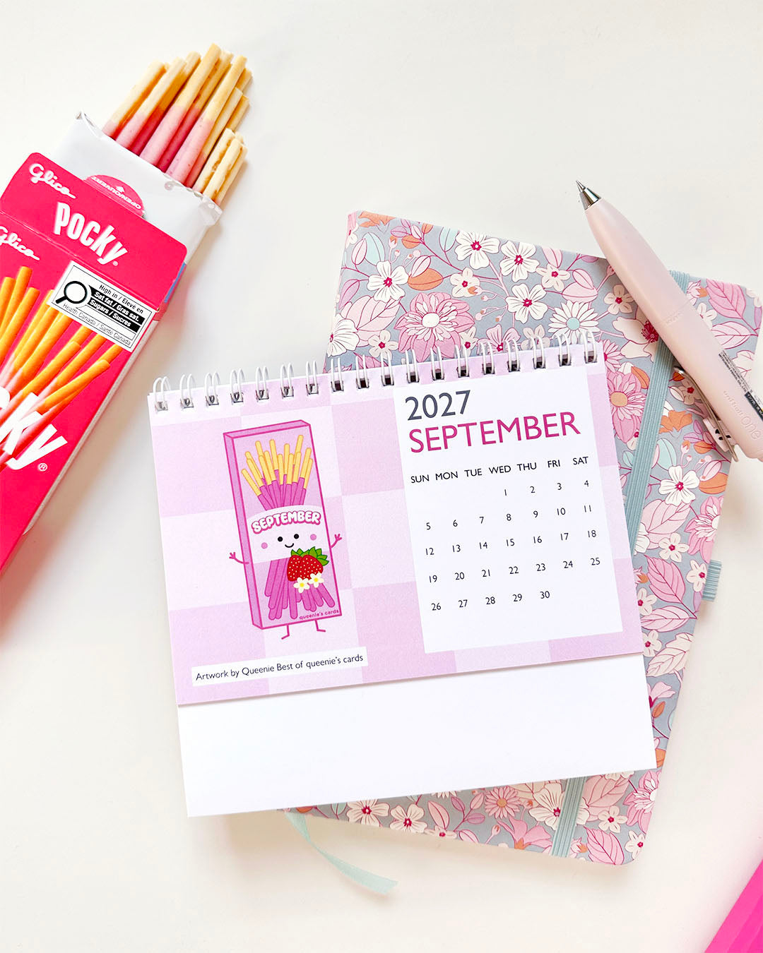 2027 Desk Calendar